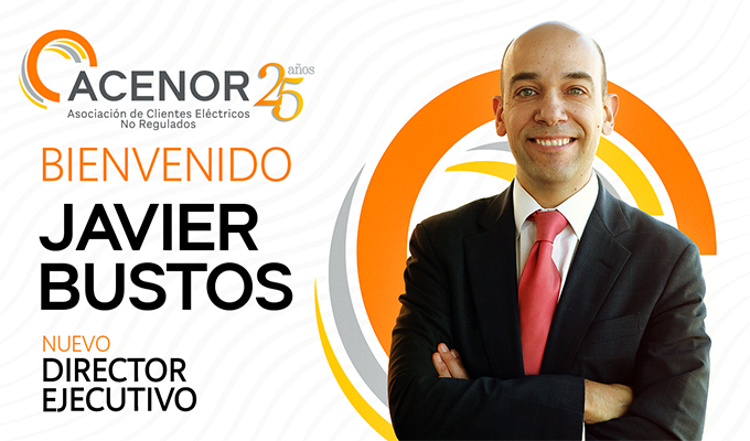 Bienvenida al nuevo director ejecutivo Javier Bustos
