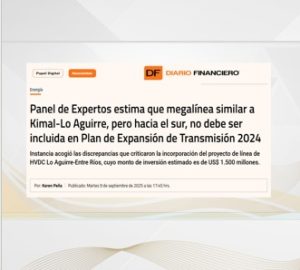 Recientemente el Panel de Expertos emitió sus dictámenes relativos a las discrepancias sobre el Informe Técnico del Plan de Expansión de la Transmisión 2024.