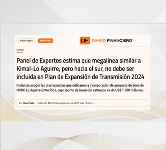 Recientemente el Panel de Expertos emitió sus dictámenes relativos a las discrepancias sobre el Informe Técnico del Plan de Expansión de la Transmisión 2024.
