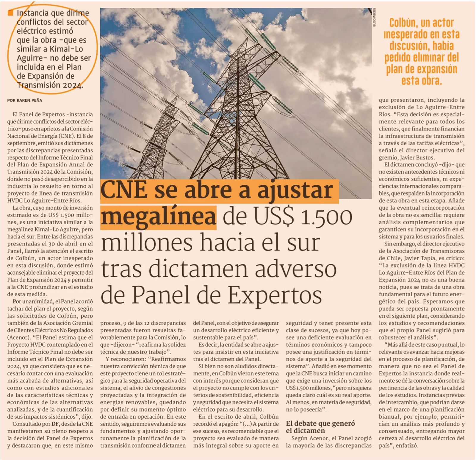 Plan de Expansión de Transmisión 2024