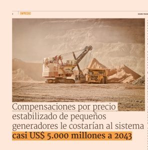 costarían al sistema casi US$ 5.000 millones a 2043